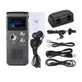 thumbnail image 6 of Portable Rechargeable 8GB Digital Audio Voice Recorder Dictaphone MP3 Player, 6 of 6
