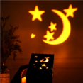 thumbnail image 2 of Kearding Lámpara de noche pequeña de ambiente de recargable LED, lámpara de noche colorida, lámpara de proyección estrellada para regalo Iluminación y accesorios Kearding HA018318-00, 2 of 6