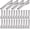 Silver, variant on 100pcs Metal Alligator Hair Clips Flat Top with Teeth Single Prong Hairpins Sectioning Hairdressing Salon Clips for Women Girls Hairbow DIY Art Craft Projects