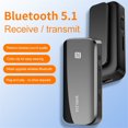 thumbnail image 1 of Bluetooth 5.0 Aux Adapter Wireless Dongle NFC TF Card 3.5mm Jack Handsfree For TV PC Speaker Car Kit Audio Receiver Transmitter, 1 of 10