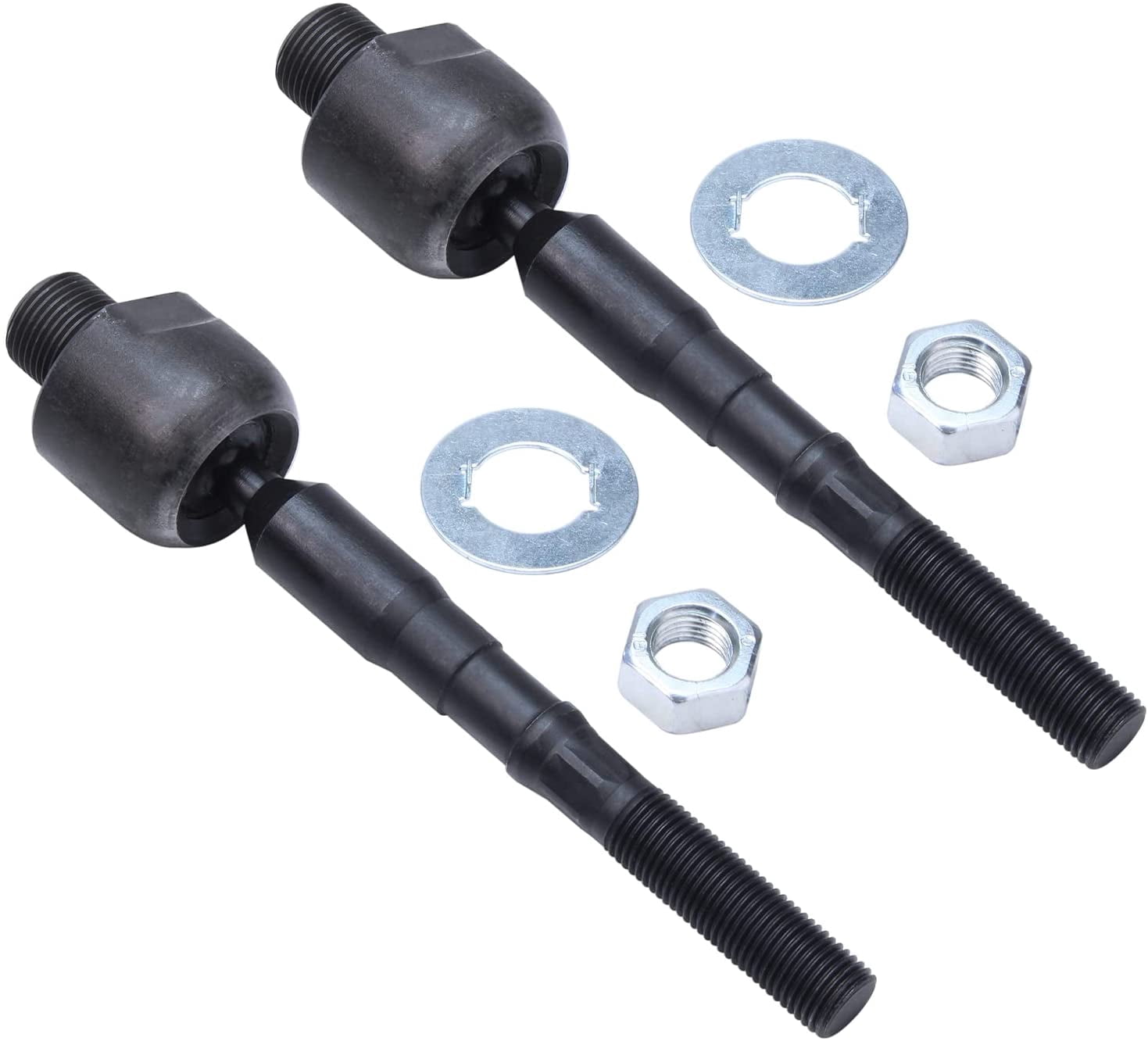 Detroit Axle - Front 4pc Tie Rods for 12-15 Honda Civic, 13-19 Acura ILX, 4 Outer Inner Tie Rod Ends 2012 2013 2014 2015 2016 2017 2018 2019 Replacement