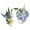 Blue, variant on Lynono Wedding Corsage Boutonniere Soft Corsage Flower Artificial Flower Boutonnieres for Bridal & Banquets Artificial Flower