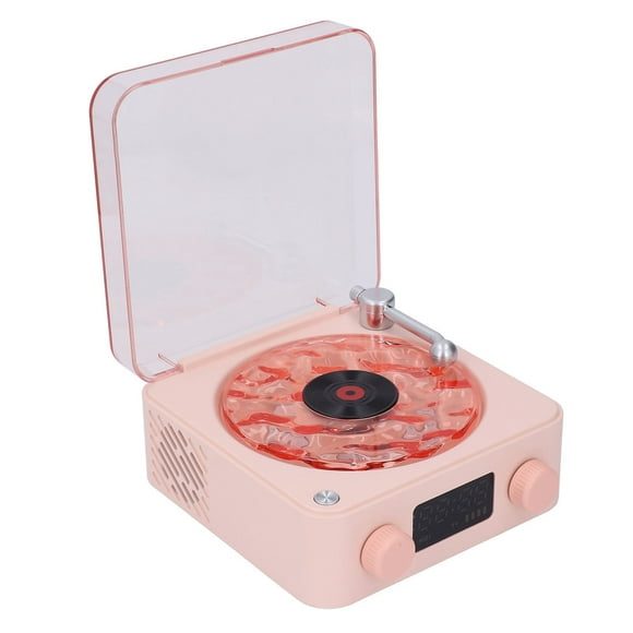 Portable Speaker, 3 Light Effects RGB, Sleep Companion with Dynamic Lights and Nature Sounds, 1500mAh Battery, Stereo Surround Sound, Unique Design