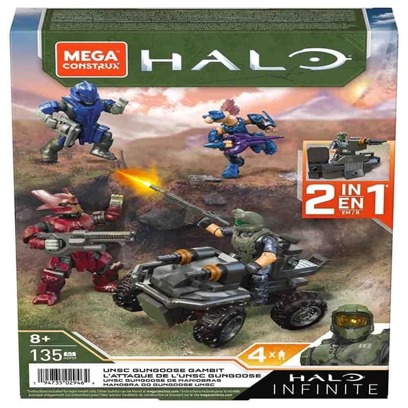 Mega Construx Halo UNSC Gungoose Gambit