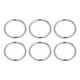 thumbnail image 5 of Anillos de metal, 50 piezas Anillos de metal Anillos de O duraderos Anillos de metal para manualidades Calidad en la que puede confiar, 5 of 14