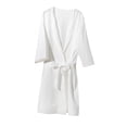 thumbnail image 4 of 2 Batas De Baño Desechables Para Mujer Con Cinturón Suelto Para Viajar, 4 of 8