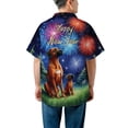 thumbnail image 5 of Happy New Year Rhodesian Ridgeback Family Cheer Winter Midnight Firework Hawaiian Shirt Breathable Summer Unisex Merch Ridgebacks Dog Lover Gifts - 02025, 5 of 6
