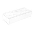 thumbnail image 4 of Florero de acrílico transparente Arreglos florales rectangulares Centro de mesa decorativo para boda Mesa de comedor Florero para decoración del hogar , 10 hoyos BLESIY florero de acrílico, 4 of 8