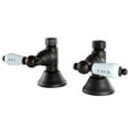 thumbnail image 1 of Kingston Brass CCK44155PL Straight Stop Shut Off Valve, Oil Rubbed Bronze, 1 of 3