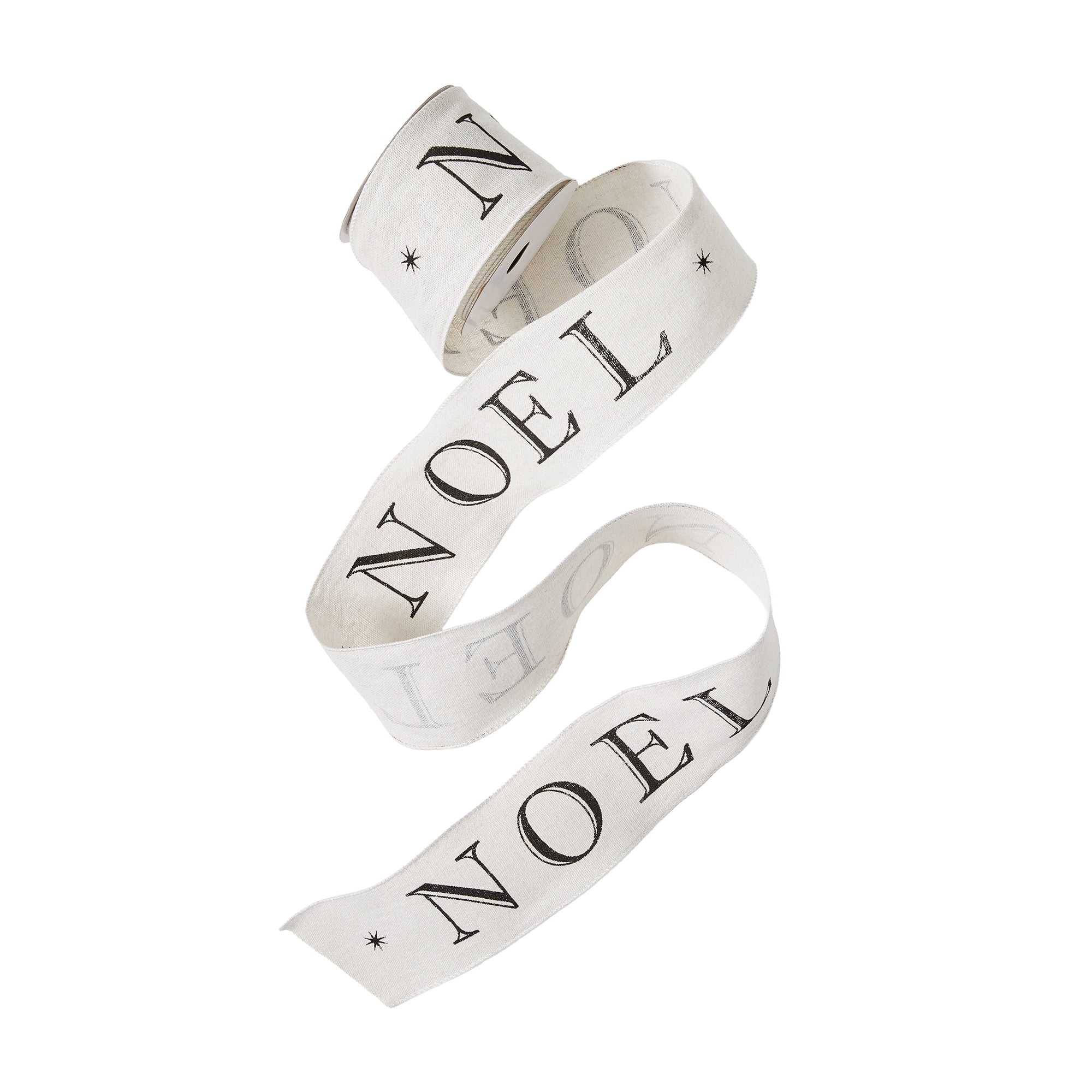 Fraiche Noel Ribbon, FRAICHE 3IN X25FT NOEL RIBBON