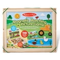 thumbnail image 3 of Melissa & Doug Wooden Magnetic Matching Picture Game With 119 Magnets and Scene Cards Wood, 3 of 9