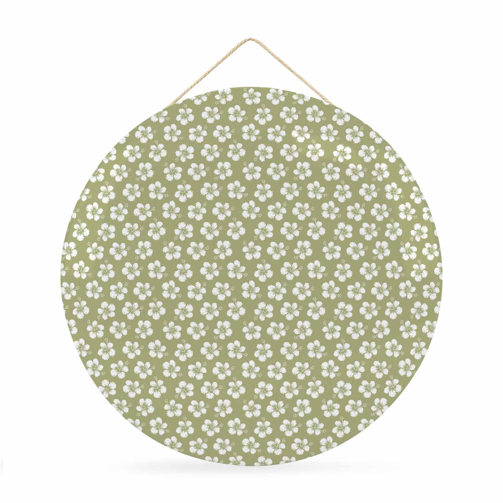 Welcome Sign Front Door Decorations Spring Floral Round Wall Art Outdoor Metal Wreaths Rustic Farmhouse Flowers Boho Sage Green Seasonal Hanging Sign for Home Porch Decor Warming Gift 12 In
