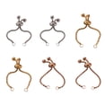 thumbnail image 4 of Minnieouse Anillo de acero inoxidable Decoración Anillos ajustables Joyería Vestir portátil Decorativo Boda Compromiso Festival Fiesta Ropa, zapatos y accesorios Miscelánea Oro 4.5 cm Minnieouse AP016087-03, 4 of 6