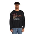thumbnail image 4 of Fireman Sweatshirt Gifts Crew Neck Shirt Long Sleeve Unisex, 4 of 5