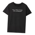 thumbnail image 2 of Camiseta para mujer Yuyangstore deportiva cómoda de cuello redondo XL, 2 of 8