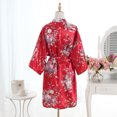thumbnail image 4 of Lindreshi Womens Lingeries Clearance Women Sexy Kimono Dressing Gown Bath Robe Lingerie Nightdress, 4 of 5
