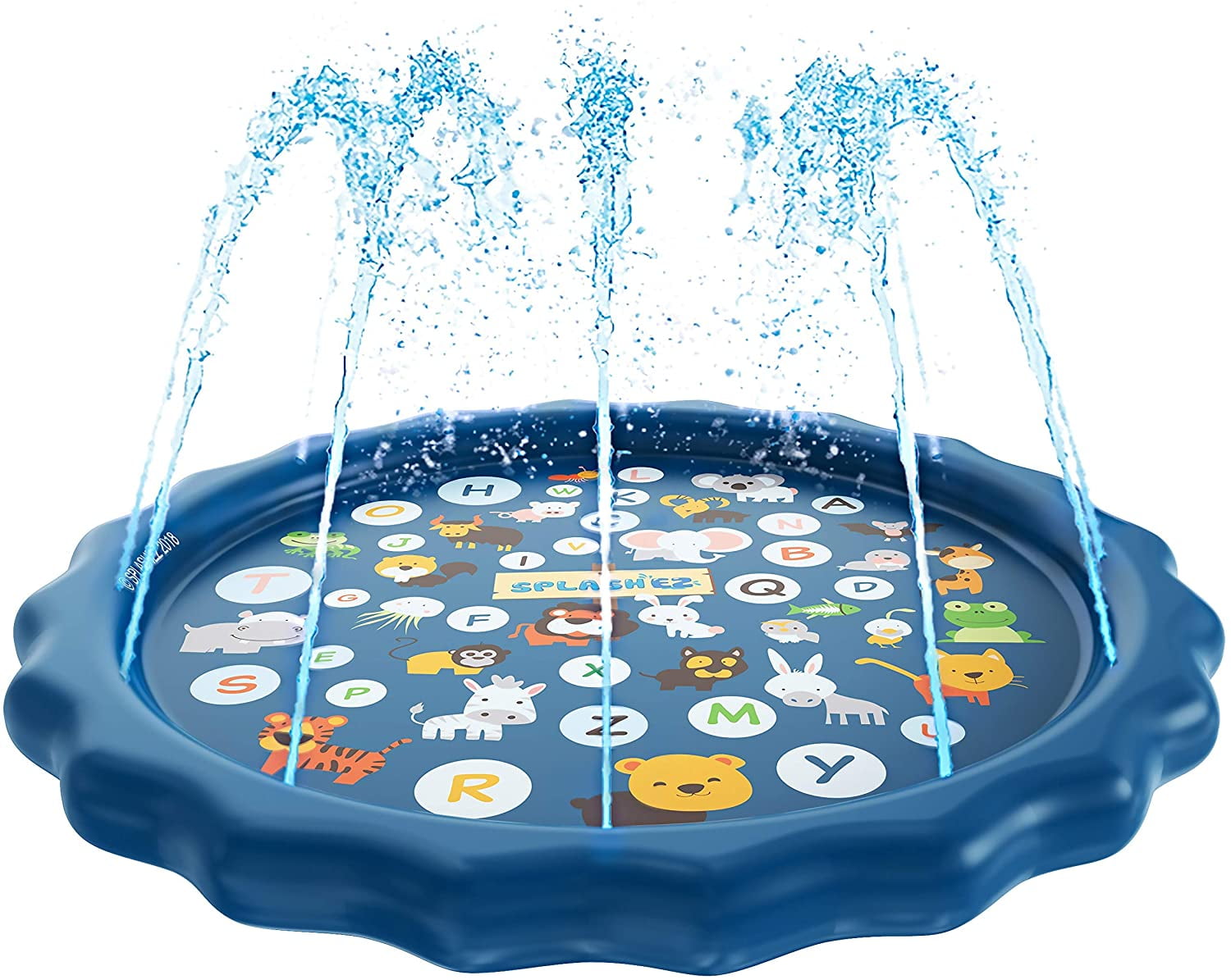 SplashEZ 3-in-1 Sprinkler for Kids Splash Pad and Wading Pool Learning for sale online 