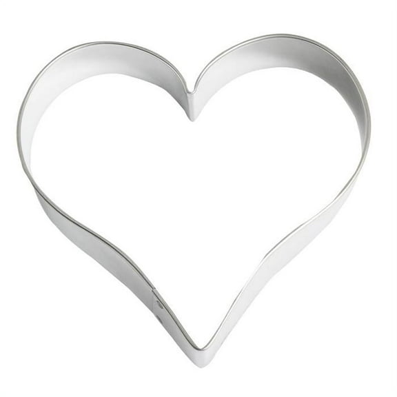 4.25" Heart Shaped Cookie Cutter