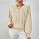 thumbnail image 3 of Suéteres casuales para mujer Suéteres con cremallera para mujer Suéteres para otoño e invierno Suéteres con estampado para mujer, 3 of 5