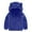 Blue, variant on Kaemgyyd Toddler Girls and Boys Sherpa Lined Jackets Cute Fashion Fuzzy Full-Zip Coat Lightweight Winter Warm Hooded Outwear