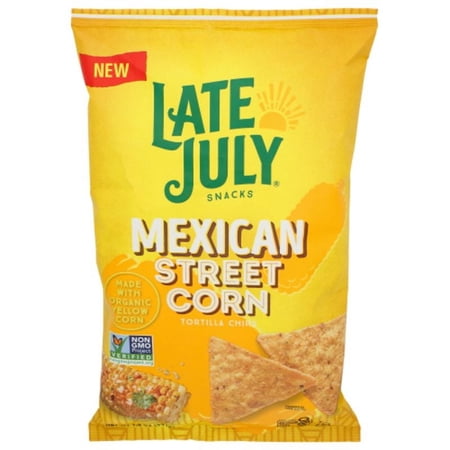 Late July Mexican Street Corn Tortilla Chips 7.8 oz