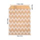 thumbnail image 5 of 25Pcs Food Bag Foldable Kraft Paper Bag Pouch Packaging for Candy Nuts Cookies SnacksWavy Grain, 5 of 5