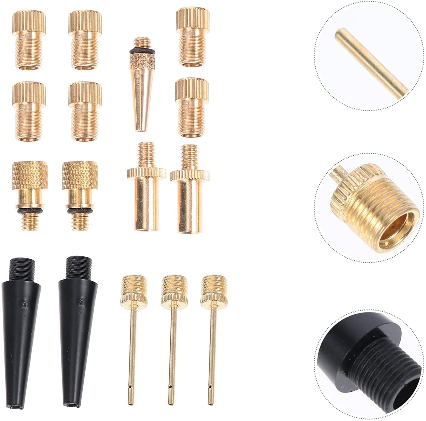 16pcs Brass Presta Schrader Valve 
