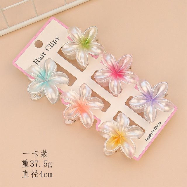 FcBaudy Pinces à Bonbon Frangipanier Pinces à Bonbon Frangipanier Pinces à Bonbon Frangipanier Pinces à Bonbon Frangipanier Pinces à Bonbon Frangipanier 6 Pcs Pince à Cheveux