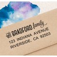 thumbnail image 2 of Printtoo Personalized Return Self Inking Family Address Stamp Custom Rubber Stamp Stationary Gift, 2 of 6