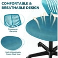 thumbnail image 5 of RTYJGD Kids Cute Office Chair Low-Back Armless Study Chair w/Lumbar Support Adjustable Height for Children in Bedroom School, Turquoise, 5 of 18