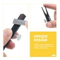 thumbnail image 2 of EeaseCA Single Hole Pencil Sharpener Aluminium Alloy Makeup Pencil Eyebrow Pencil Sharpener, 2 of 9