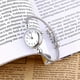thumbnail image 5 of Reloj De Pulsera, Reloj Analógico Para Mujer, Correa De aleación De Cuarzo Redonda Analógica Para Mujer, Reloj De Pulsera Abierto, Reloj De Pulsera, Reloj De Cuarzo Números, 5 of 7
