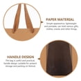 thumbnail image 4 of CTIRCHIU 10Pack Kraft Paper Bags with Clear Window for Simple Appearance, 4 of 5