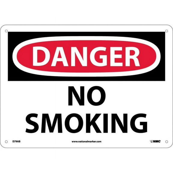 DANGER NO SMOKING SIGN