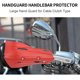 thumbnail image 2 of Unique Bargains 1 Juego de Protectores de Manillar de Motocicleta de Corte de Ataúd Universal Grande Rojo de Plástico, 2 of 7