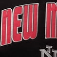 thumbnail image 4 of Men's Colosseum Black New Mexico Lobos Arch and Logo Pullover Hoodie, 4 of 4
