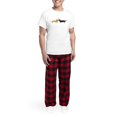 thumbnail image 4 of CafePress - Dachshund Smooch Men's Light Pajamas - Men's Light Loose Fit Cotton Pajama Set, 4 of 7