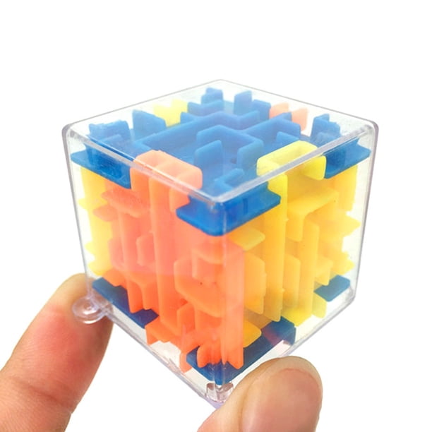 Cubo Laberinto 3D Grande – Rompecabezas Educativo Para Niños Y Adultos, Mejora La Lógica Espacial Y Alivia El Estrés