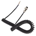 thumbnail image 2 of Zaqw Microphone Wire For HAM , Microphone Cord, Microphone Cable Replacement Female Hand Mic Cord With Prewired 4 Pin Connector For CB HAM, 2 of 8