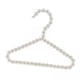thumbnail image 1 of 2x Perchas De Perlas Blancas Perchas De Ropa Perchas Elegantes De Metal Para Mascotas Bebé Perro, 1 of 3