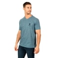 thumbnail image 3 of Playera Hombre Polo Club Cuello V American Fly Azul Talla CH, 3 of 5