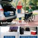 thumbnail image 4 of Yeshouse rampa plegable de aluminio de 1,5 m para sillas de ruedas, antideslizante y portátil, ideal para umbrales, puertas, escalones del hogar y scooters, fácil de transportar y usar, 4 of 8