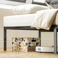 thumbnail image 6 of Aukfa Platform Metal King Size Bed Frame, 14 Inch, 600 lb Capacity, Noise Free, Black, 6 of 7