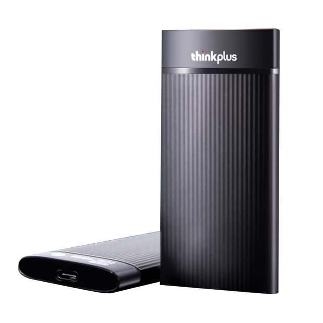 Lenovo thinkplus US201 512GB Unidad de estado sólido portátil USB3.1 Interfaz de alta velocidad SSD Abanopi 512GB/Negro