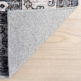 thumbnail image 3 of nuLOOM Rania SplashGuard Medallion Machine Washable Area Rug, 5' x 8', Rania Grey, 3 of 11