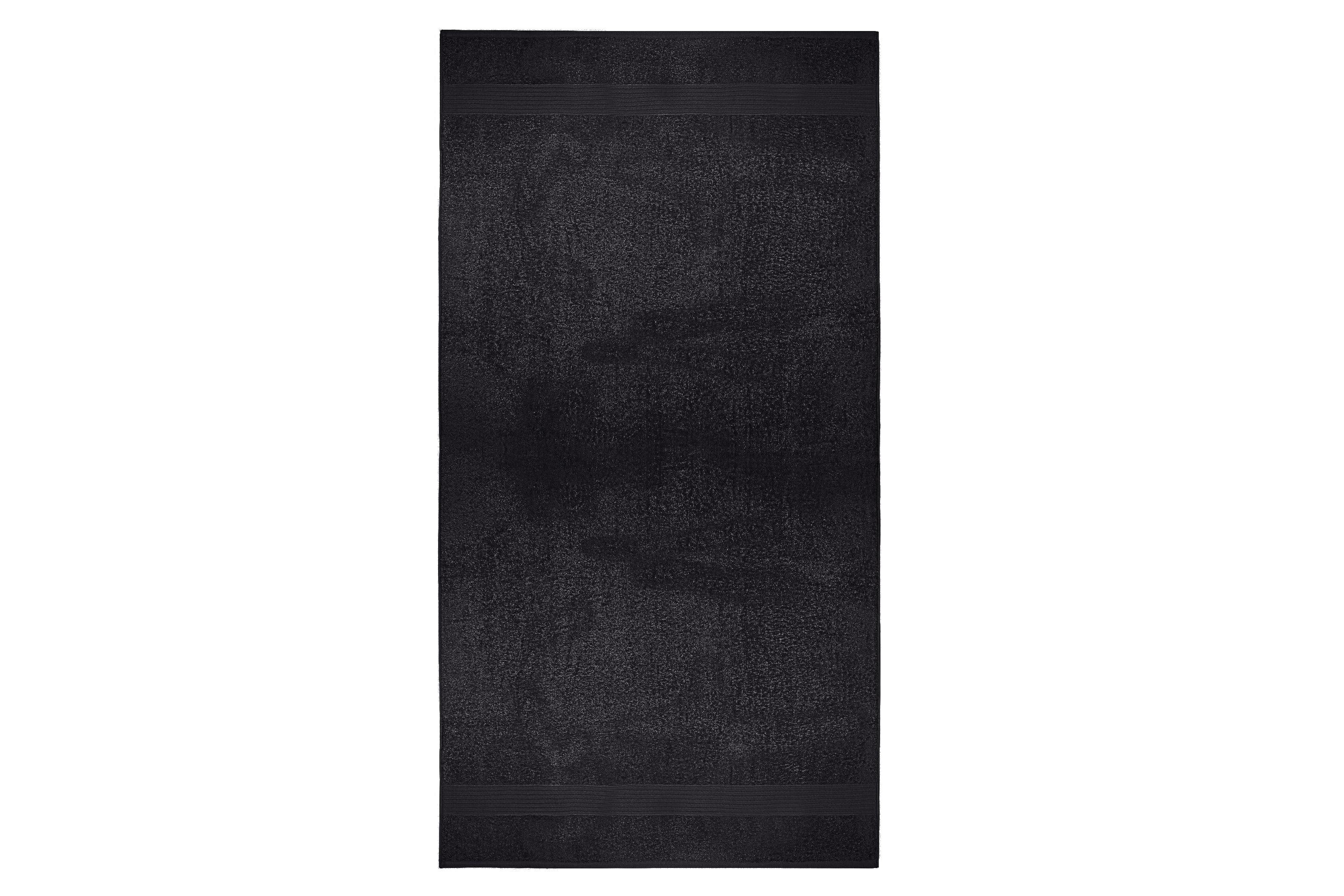 Dewall Maisons Supreme Black 2-Piece Cotton Bath Sheet Set - Ultra-Absorbent, Large 35" x 70" Size - Exceptional Softness And ComFort For Luxurious Bathing
