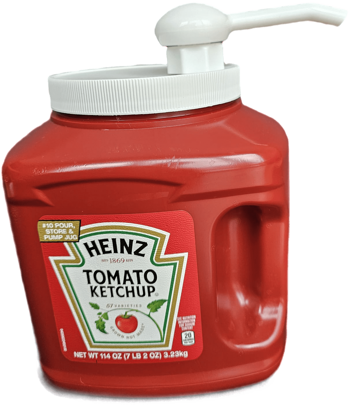 Pump for Heinz® Ketchup or Mustard 114 Oz (7 LB 2 Oz) 3.23 kg Jug