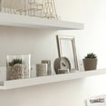 thumbnail image 4 of Floating Shelves, Set of 3 Wall Shelves (Multiple Sizes & Colors) by Icona Bay, 4 of 7