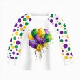 thumbnail image 7 of KPOPLK Toddler Baby Girl Clothes Fall Winter Carnival Sweatsuit Newborn Sweatshirt Sweat Pant Sets Outfits Infant Girls Clothing(5-6 Years,), 7 of 7