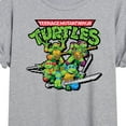 thumbnail image 3 of Teenage Mutant Ninja Turtles - Gaming Group And Logo - Juniors Ideal Flowy Muscle T-Shirt, 3 of 5